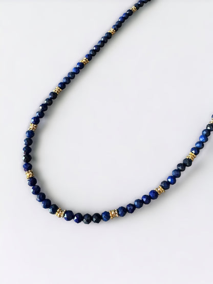 Collier Eden en Lapis lazuli pierres fines